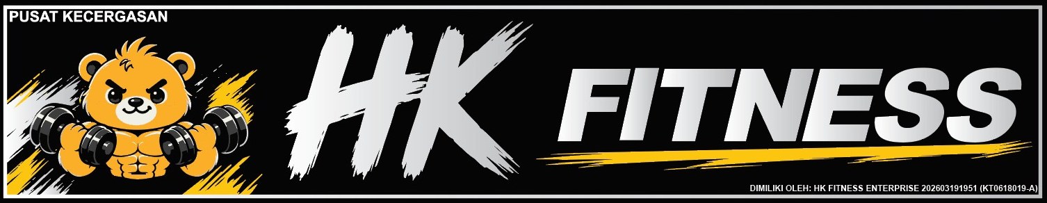 HK Fitness signboard