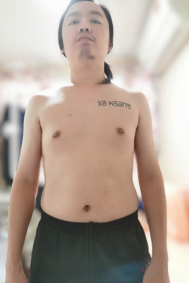 Client before training